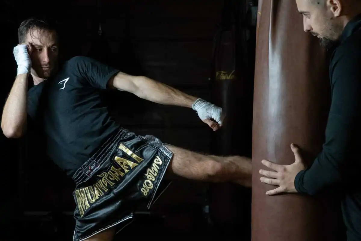 Entrainement sac de frappe Entrainement sac de frappe